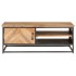 Mesa de centro de madera maciza de acacia 90x50x35