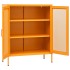 Armario de almacenamiento acero amarillo mostaza 80x35x101,5
