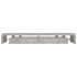 Mueble de TV con luces LED gris hormigón 290x36,5x40