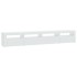 Mueble de TV con luces LED blanco 240x35x40
