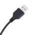 Mueble de TV con luces LED negro 180x35x40
