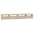 Mueble de TV con luces LED roble Sonoma 270x35x40
