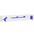 Mueble de TV con luces LED blanco 260x36,5x40