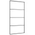 Puerta corredera set herrajes vidrio ESG aluminio 102,5x205