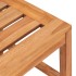 Juego de comedor para jardín 4 piezas madera maciza de