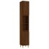 Set de muebles de baño 3 pzas madera contrachapada roble