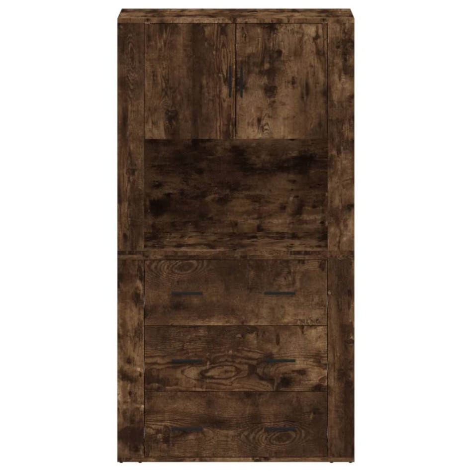 Aparador alto madera contrachapada roble