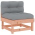 Juego de muebles jardín 5 pzas y cojines madera abeto