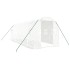 Invernadero con estructura de acero blanco 12 m² 6x2x2