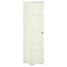 Armario de plástico diseño madera Vanila Ice 40x43x164