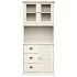 Aparador alto VIGO madera maciza de pino blanco 78x40x175