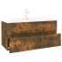 Mueble de baño con lavabo madera contrachapada roble