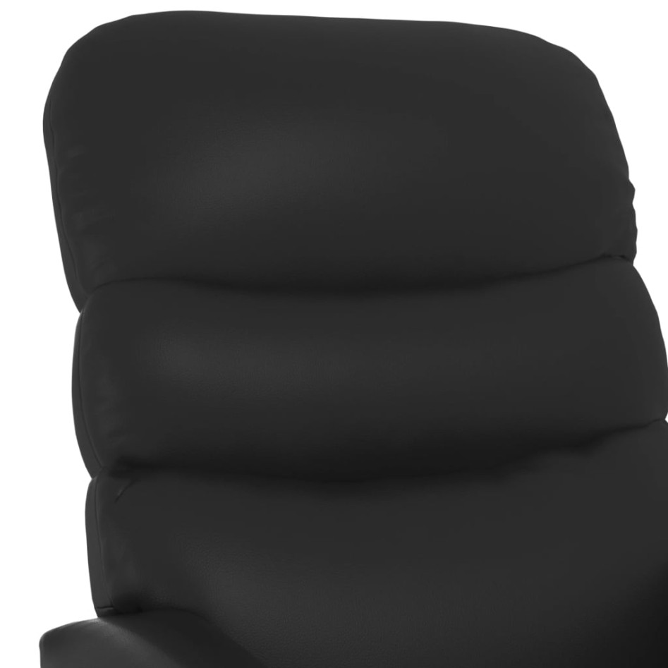 Sillón de masaje elevable cuero sintético