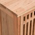 Conjunto de muebles de baño 2 piezas madera maciza de