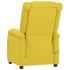 Sillón reclinable eléctrico de tela