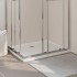 Plato de ducha rectangular ABS 80x100