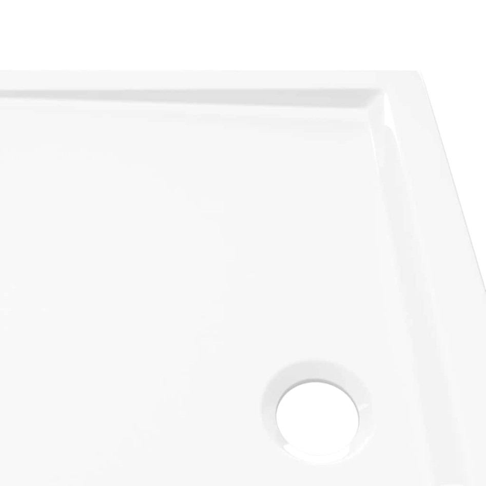 Plato de ducha rectangular ABS 80x100