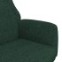 Sillón de relax de tela verde