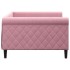 Sofá cama terciopelo rosa 100x200