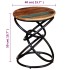 Mesa auxiliar de madera maciza
