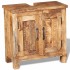 Mueble de baño con espejo de madera maciza de