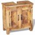Mueble de baño con espejo de madera maciza de