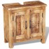 Mueble de baño con espejo de madera maciza de