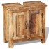 Mueble de baño con espejo de madera maciza de