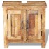 Mueble de baño con espejo de madera maciza de