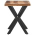Mesa de comedor de madera acacia acabado miel 120x60x75