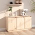 Aparador de madera maciza de pino 111x34x60