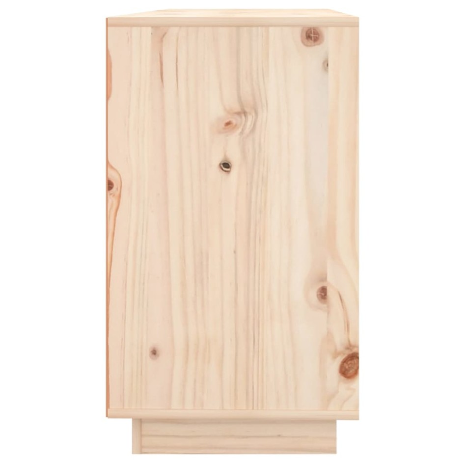 Aparador de madera maciza de pino 111x34x60