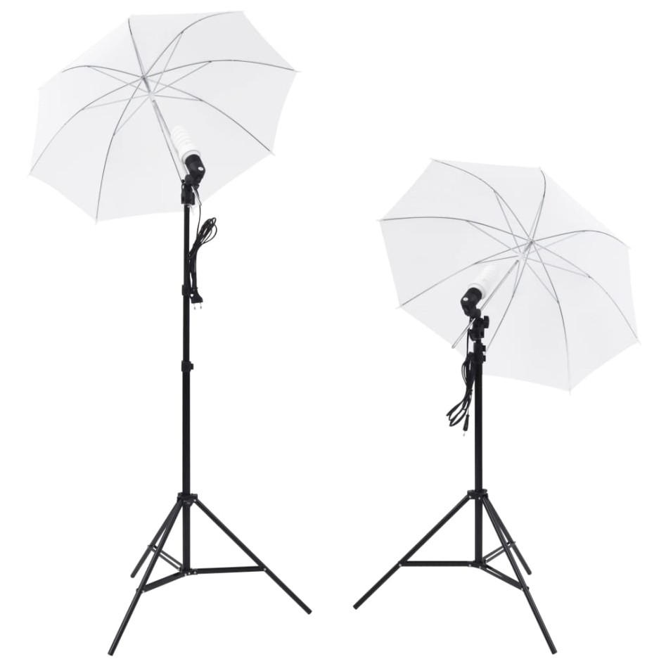 Kit de estudio con 5 telones de fondo de colores y 2