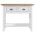 Mesa consola BODO madera maciza de pino marrón 91x35x74