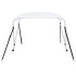 Toldo Bimini de 2 arcos blanco 150x120x110