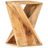 Mesa auxiliar de madera maciza de mango 35x35x55