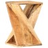 Mesa auxiliar de madera maciza de mango 35x35x55