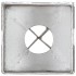 Picas de tierra 12 uds acero galvanizado plateado 8x8x76
