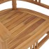 Silla de jardín 2 unidades madera maciza de
