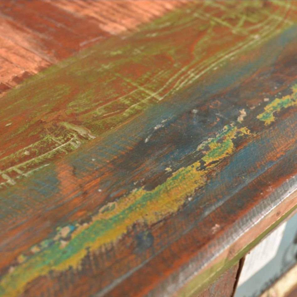 Mueble aparador de madera maciza reciclada con 4