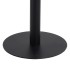 Mesa de bistró MDF marrón claro 80x80