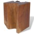 Taburete de madera maciza de