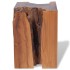 Taburete de madera maciza de