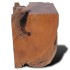 Taburete de madera maciza de