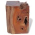 Taburete de madera maciza de