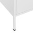 Armario de almacenamiento acero blanco 80x35x101,5