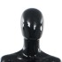 Maniquí de mujer completo base de vidrio negro brillante 175