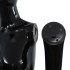 Maniquí de mujer completo base de vidrio negro brillante 175