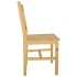 Sillas de comedor 4 unidades madera de