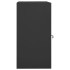 Armario para sillas de montar acero gris antracita 53x53x105